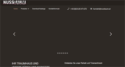 Desktop Screenshot of nussbaum.at